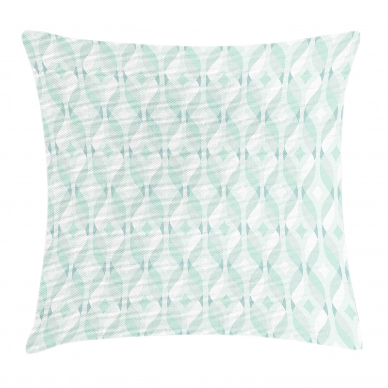 Tangled Lines Rhombus Pillow Cover