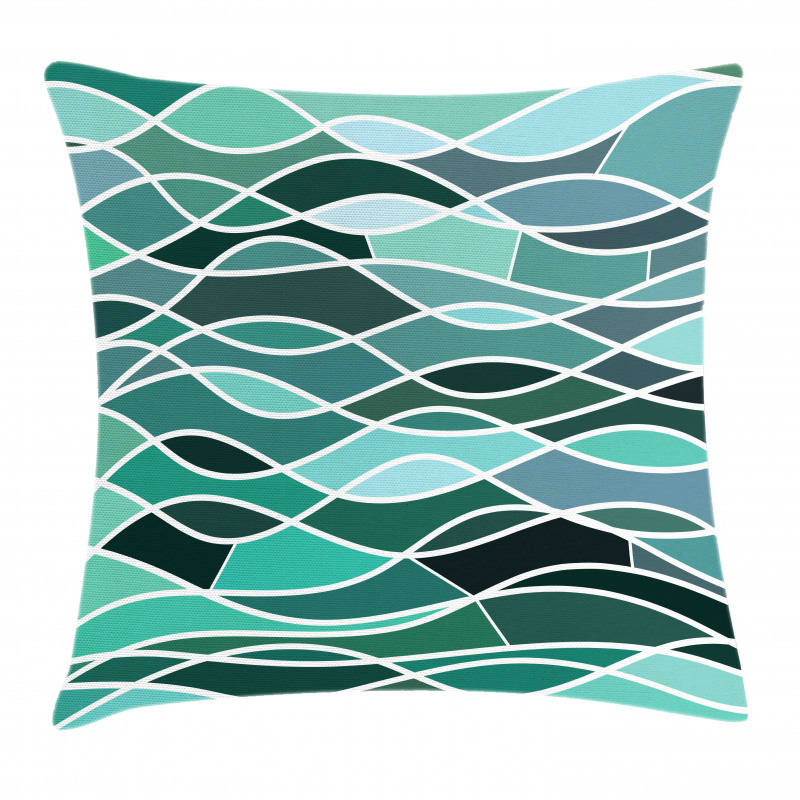 Stained Glass Composition Pillow Cover