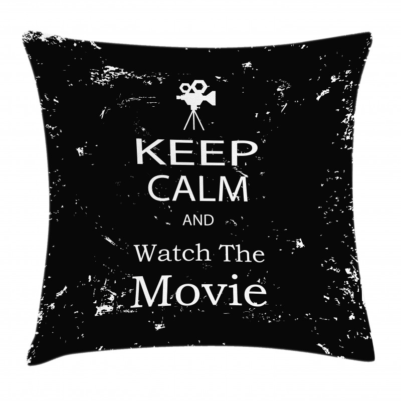 Watch Movie Grunge Pillow Cover