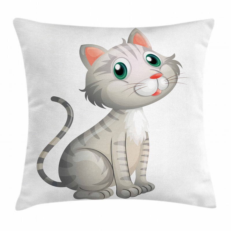 Domestic Cat Pet Pillow Cover