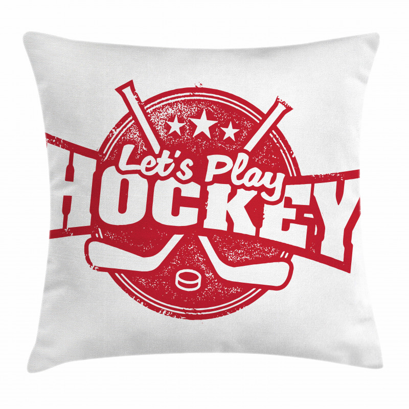 Let's Play Retro Style Pillow Cover