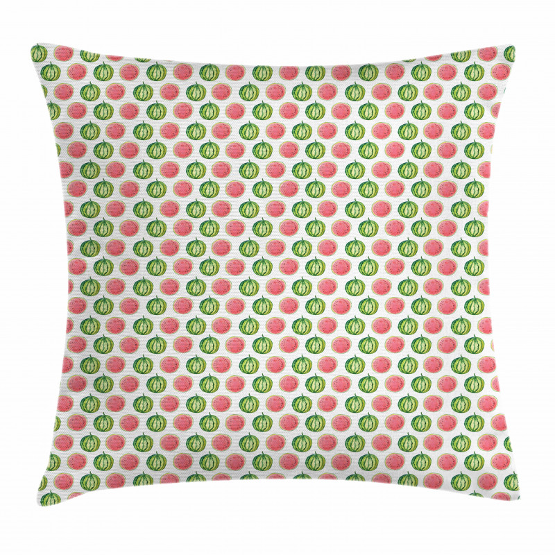 Tropic Summer Fruit Pillow Cover