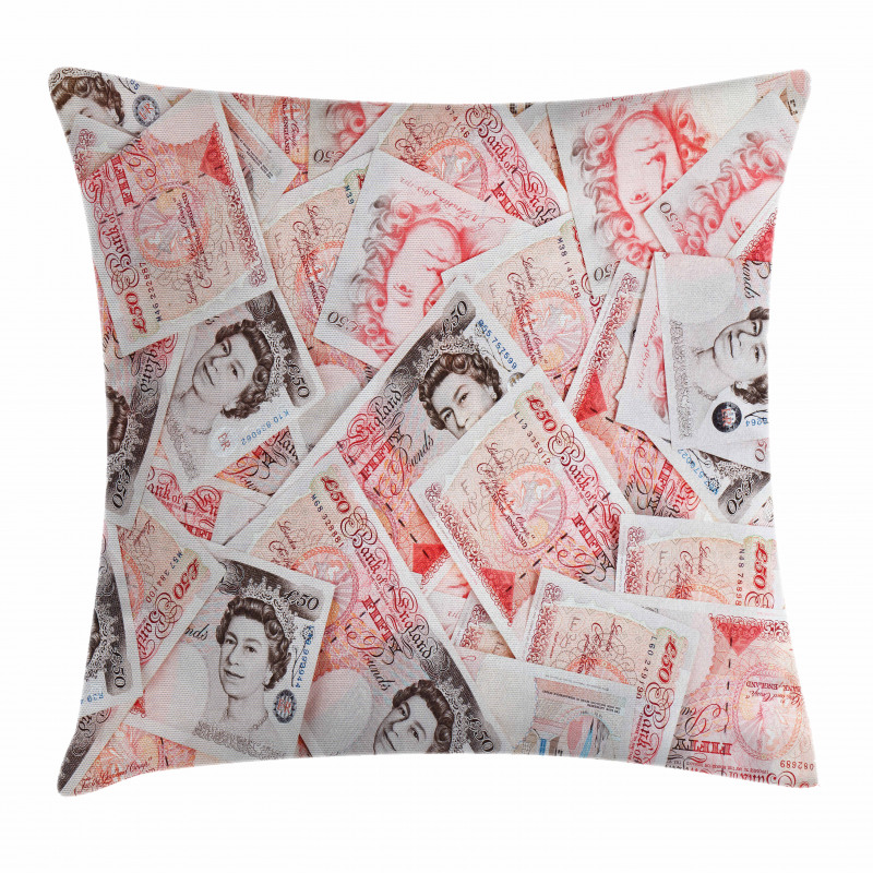 Bills of Britain Pillow Cover
