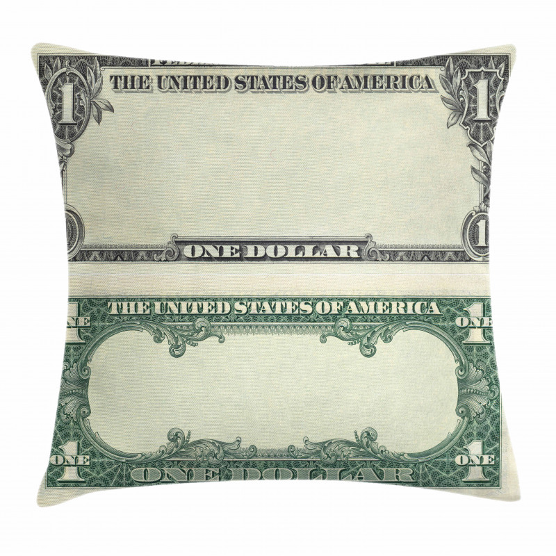 Dollar Buck Pillow Cover