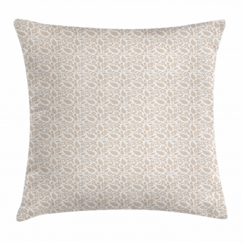 Middle Eastern Flora Pillow Cover