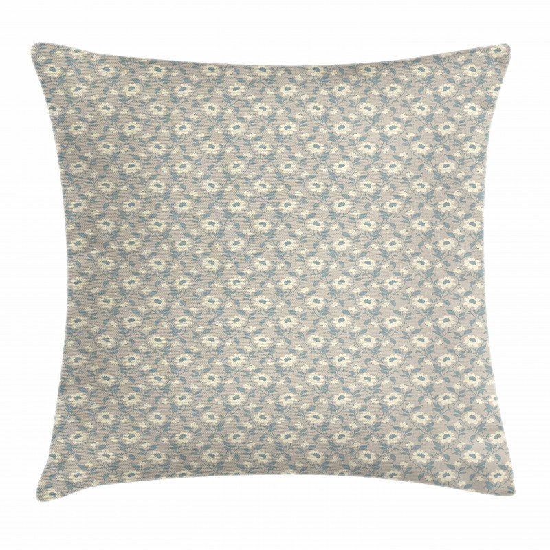 Blooming Feminine Design Pillow Cover