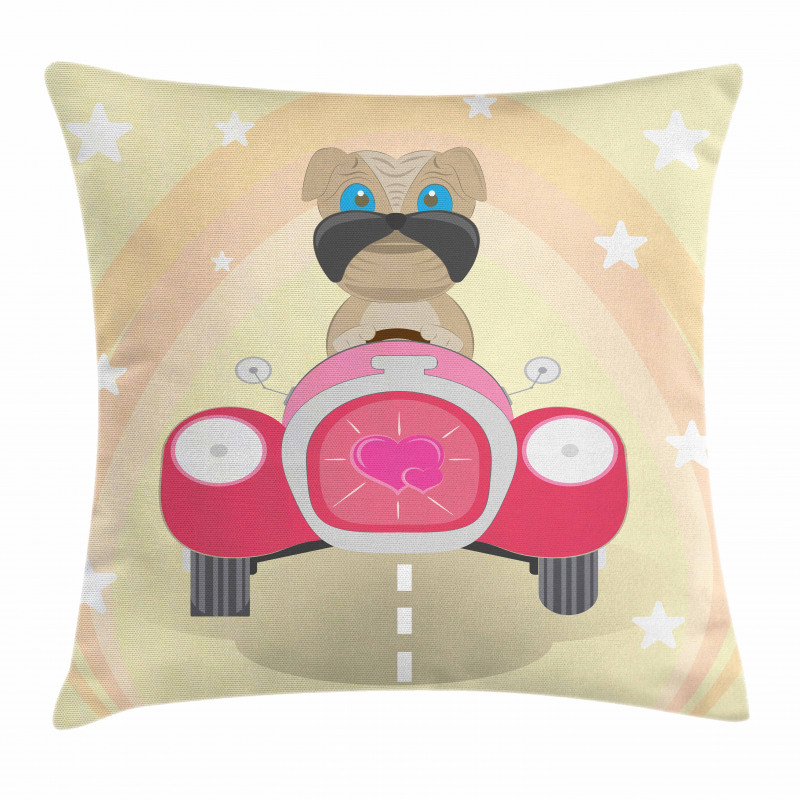 Superhero Puppy Pillow Cover