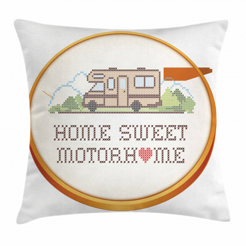 Trailer Sewing Pillow Cover