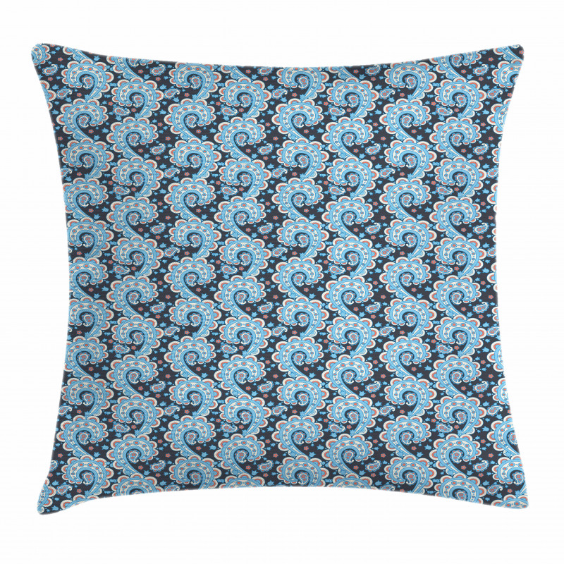 Medieval Floral Pillow Cover