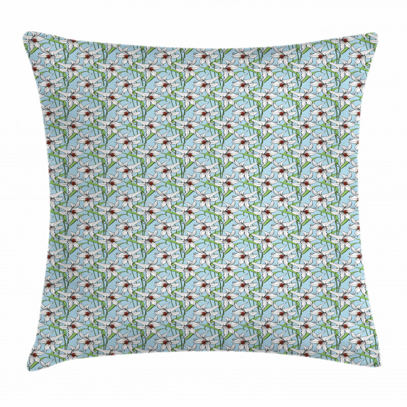 Lilies Garden Pillow Cover