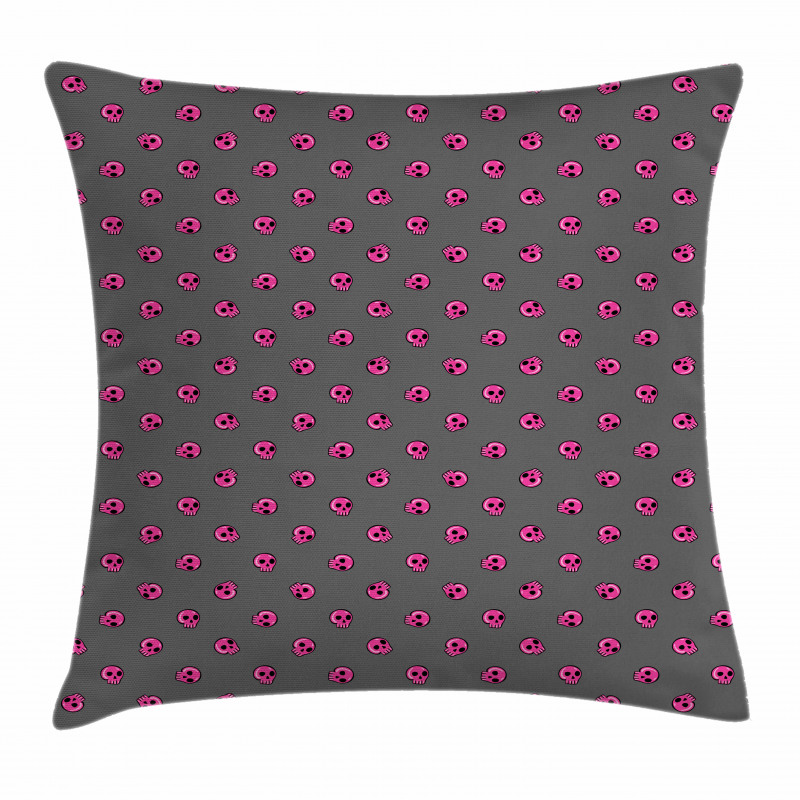 Emo Skulls Teen Culture Pillow Cover