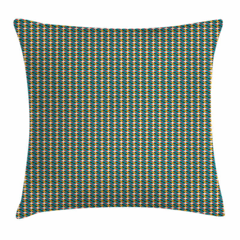 Abstract Wavy Line Art Pillow Cover