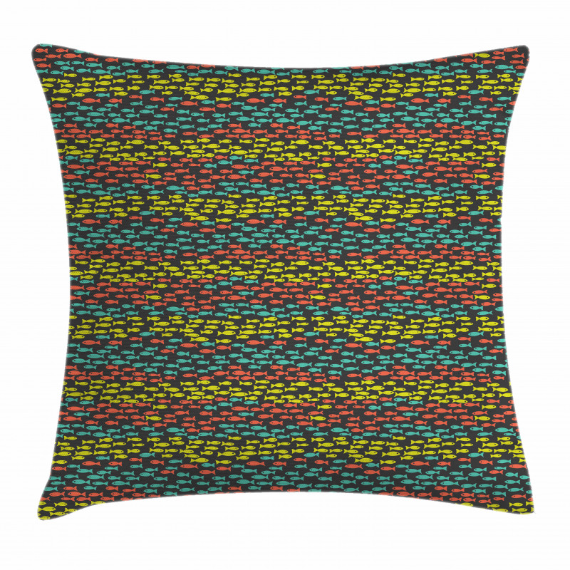 Retro Style Small Animals Pillow Cover