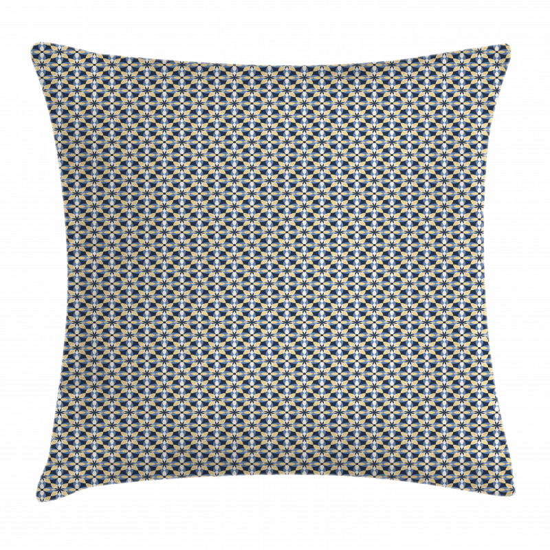 Abstract Ornament Tile Pillow Cover