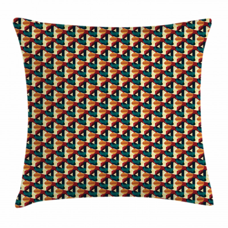 Polygonal Vivid Mesh Pillow Cover