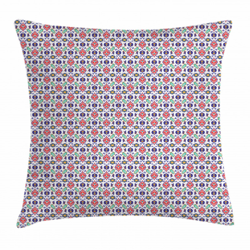 Timeless Eastern Motifs Pillow Cover