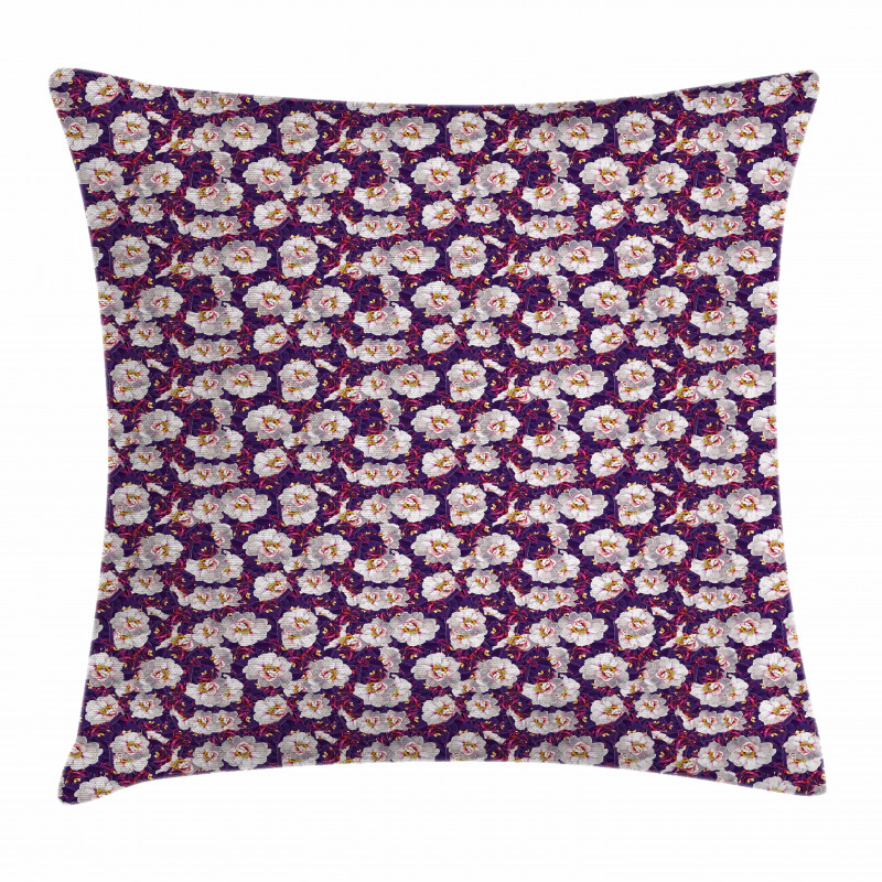 Romantic Spring Garden Pillow Cover