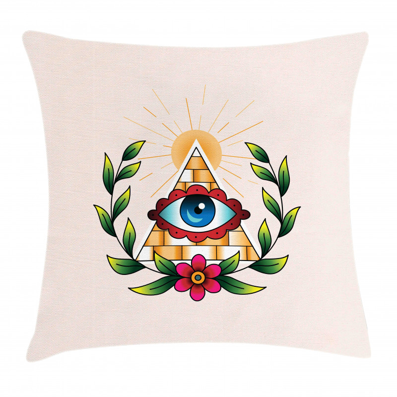 Esoteric Colorful Abstract Pillow Cover