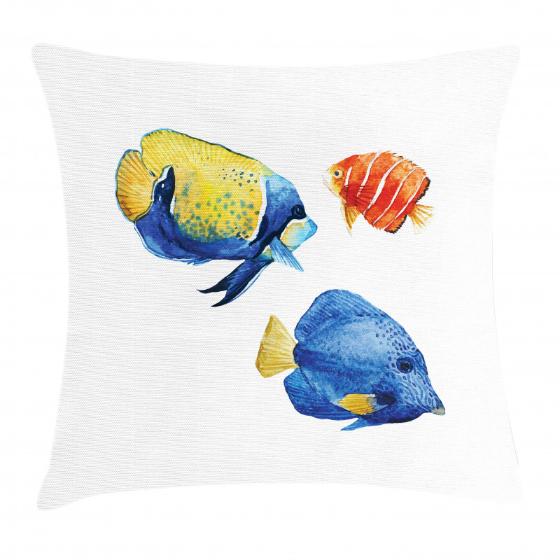 Tropic Accents Aquarium Pillow Cover