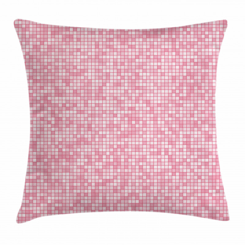 Gingham Grid Pillow Cover