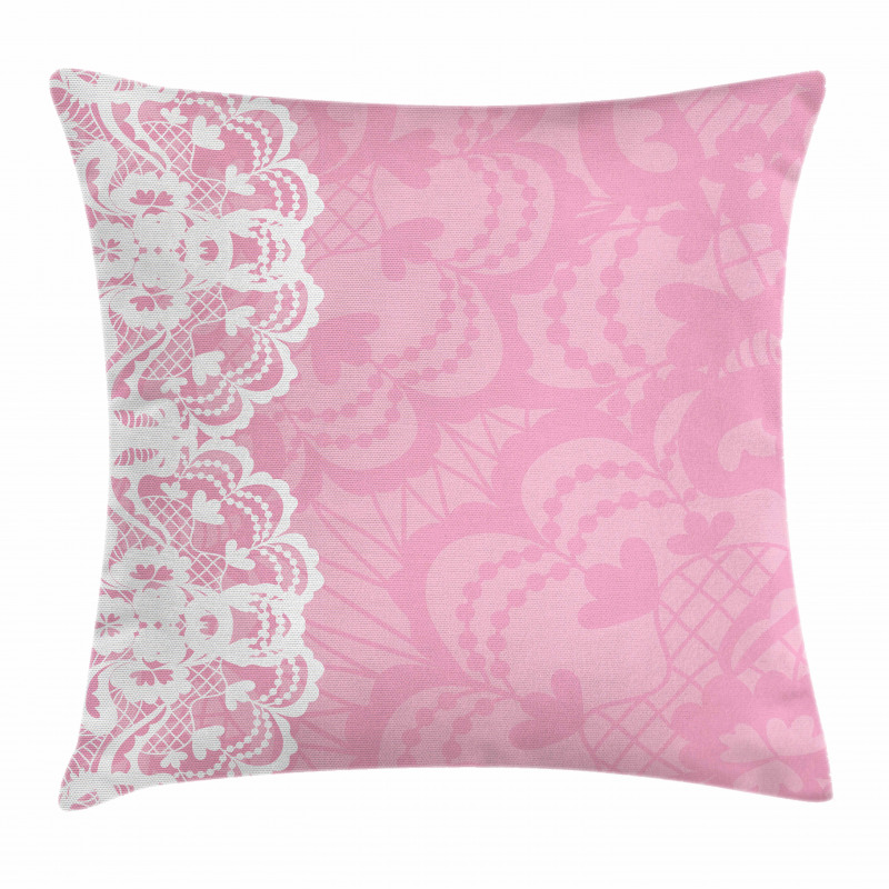 Lacework Style Pillow Cover