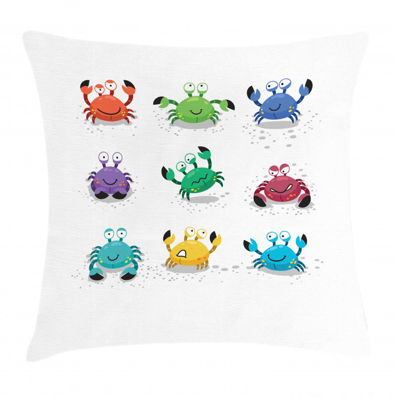 Cheery Cartoon Style Pillow Cover