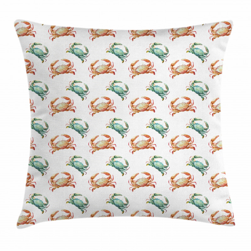Watercolor Animal Pattern Pillow Cover