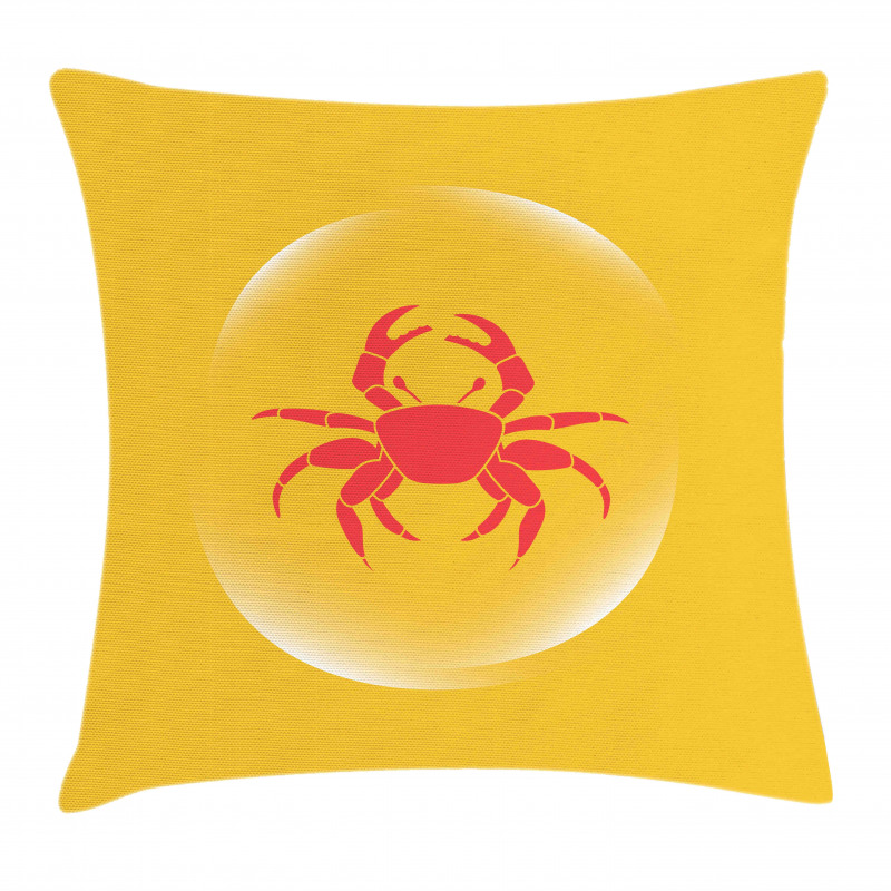 Bubble Seafood Pillow Cover