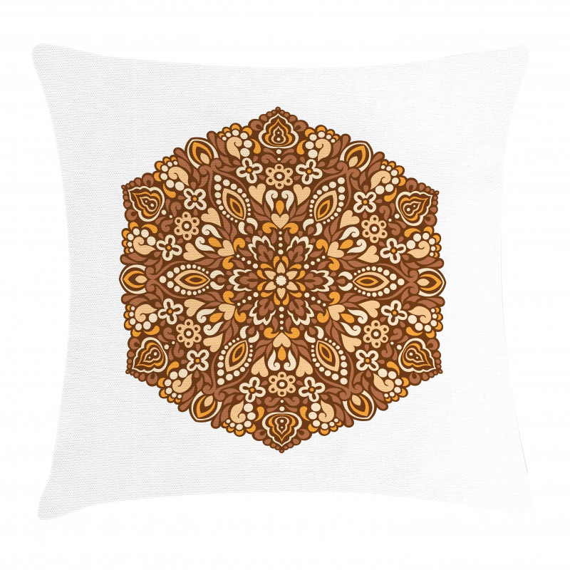 Ornate Mandala Pillow Cover