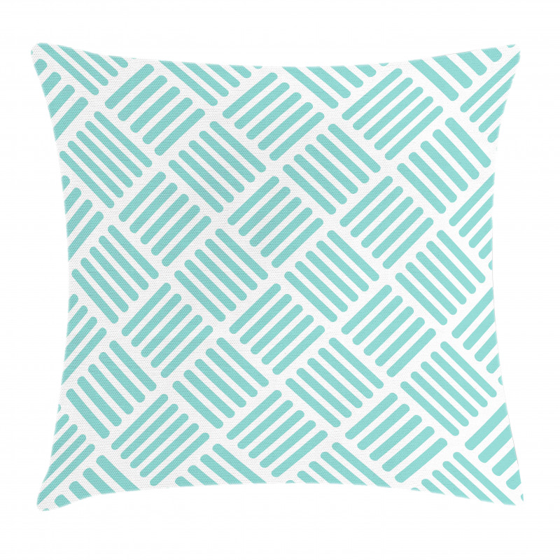 Diagonal Parallel Lines Pillow Cover