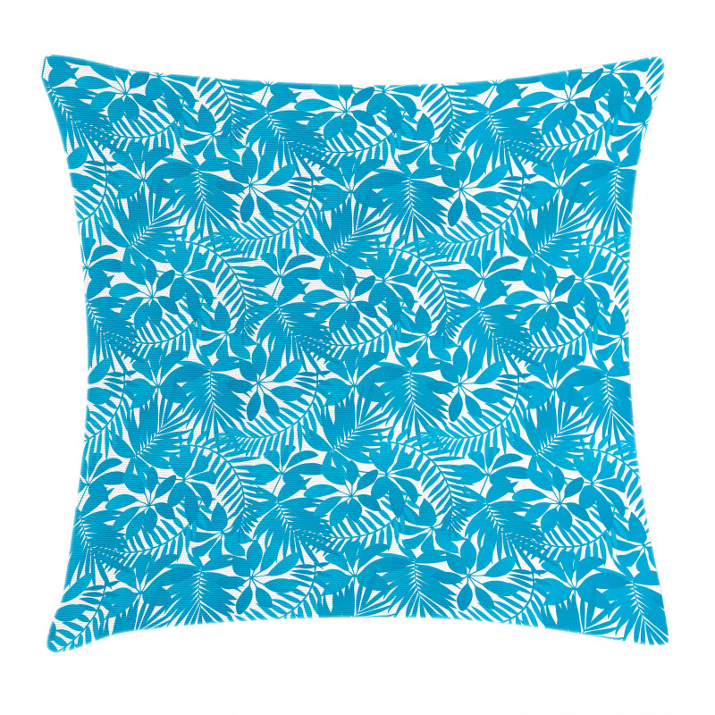 Hawaiian Trees Foliage Pillow Cover