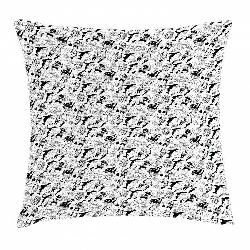 Buccaneers Sharks Sea Pillow Cover