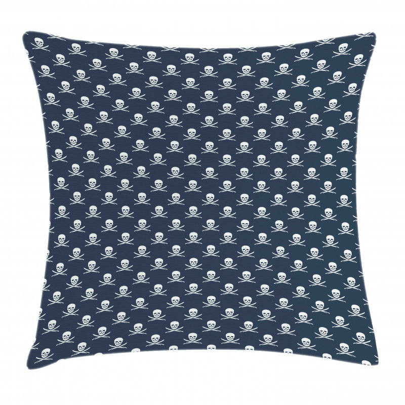Jolly Roger Pattern Pillow Cover