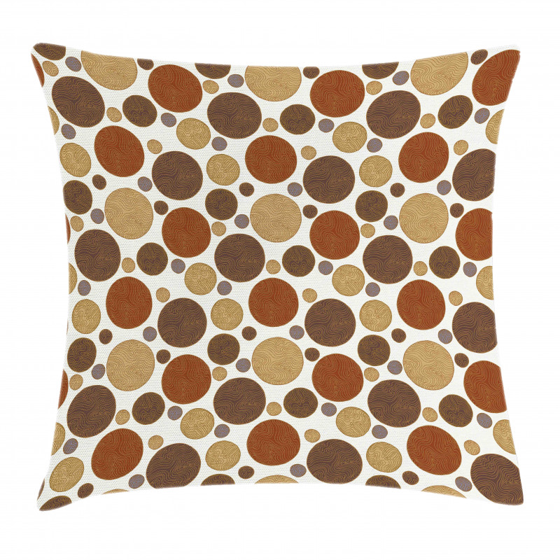 Vintage Lines Abstract Pillow Cover