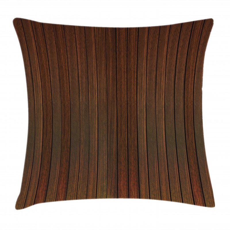 Wooden Floor Design Pillow Cover