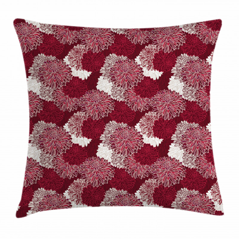 Chrysanthemums Pillow Cover