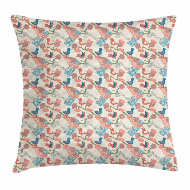 Japanese Nature Pillow Cover