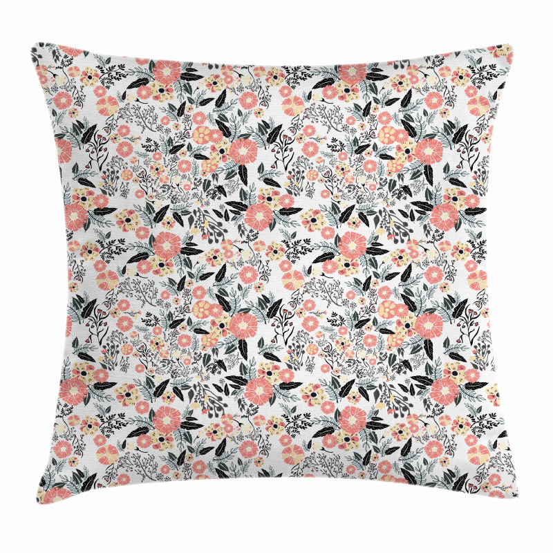 Flowering Field Pillow Cover