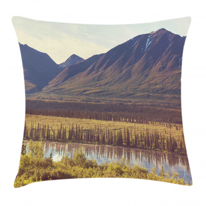 Idyllic Rustic Photo Pillow Cover