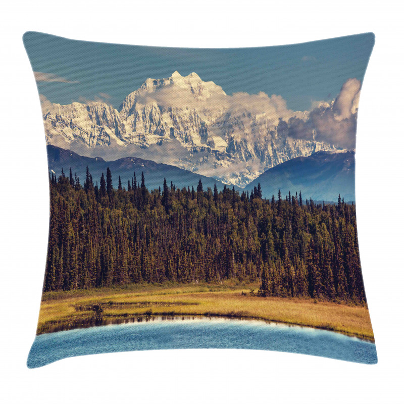 Colorful North Summer Pillow Cover