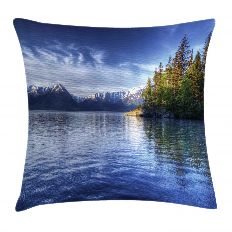 Turnagain Arm Lakeside Pillow Cover