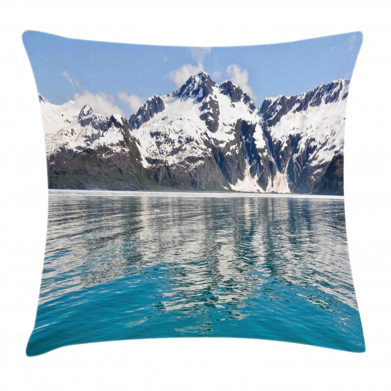 Aialik Bay Kenai Fjords Pillow Cover