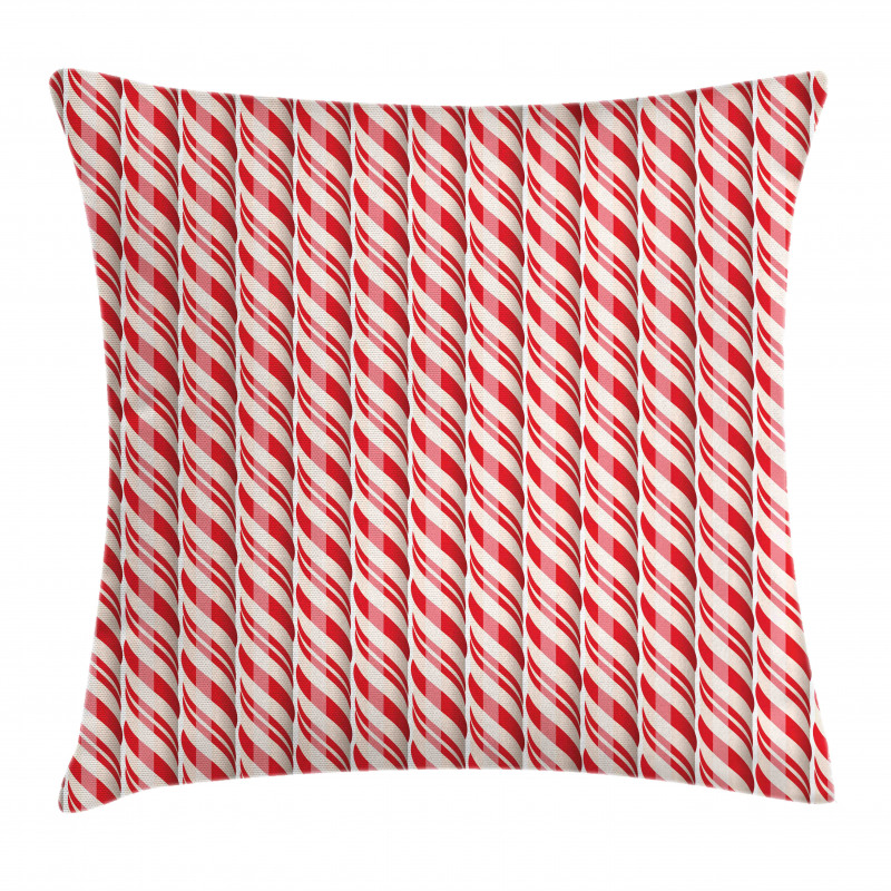 Red Christmas Sweets Pillow Cover