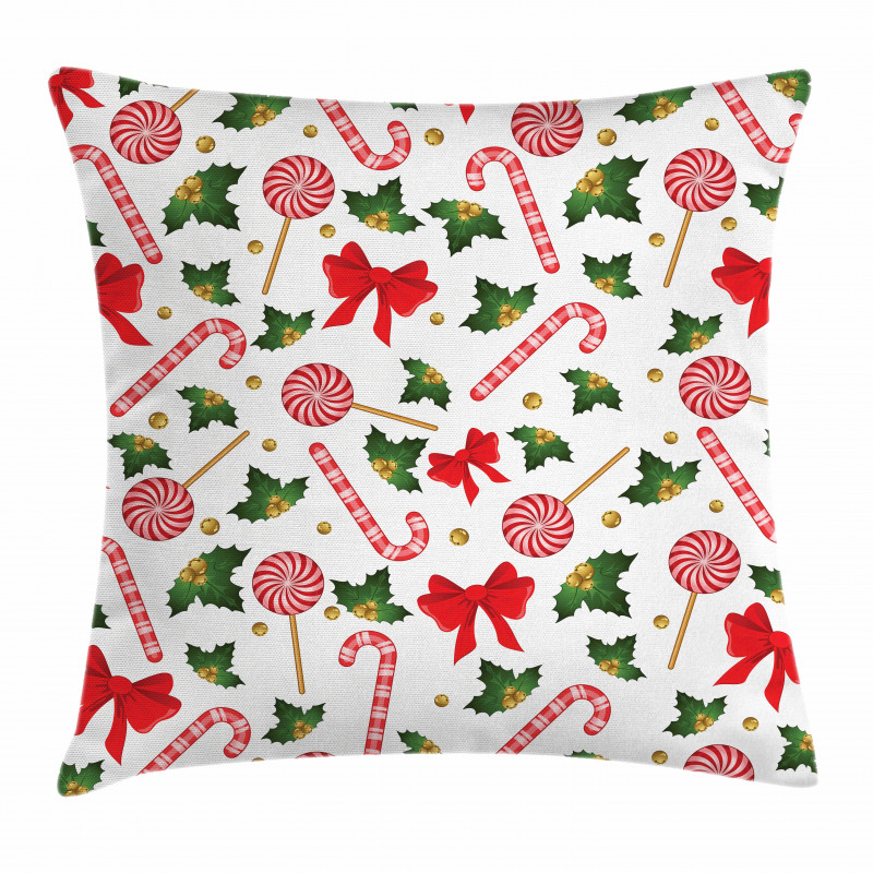 Mistletoe and Sweets Pillow Cover