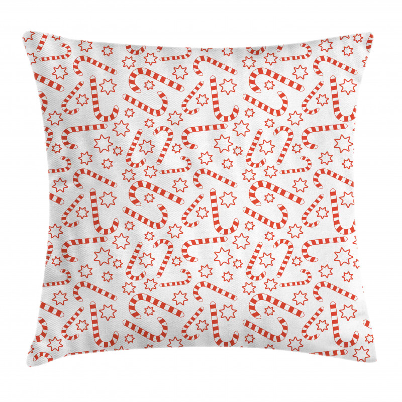 Xmas Theme Stars Pillow Cover