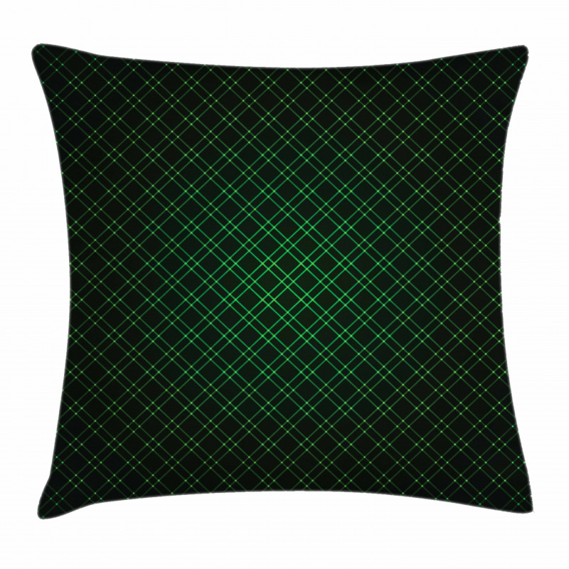 Future Grid Pattern Pillow Cover