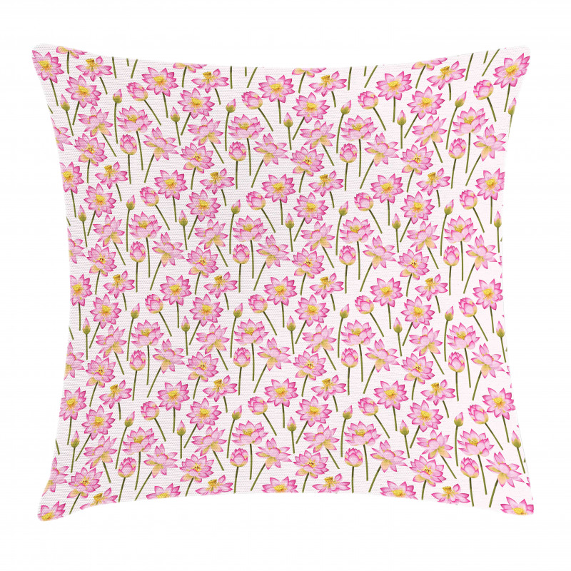 Blossoming Spring Flower Pillow Cover