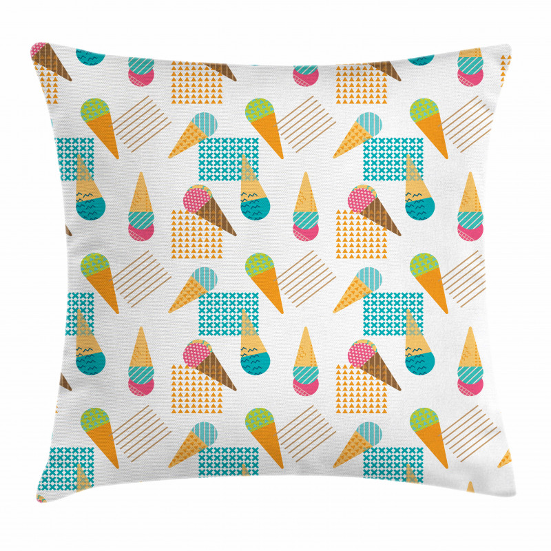Geometrical Graphic Pillow Cover