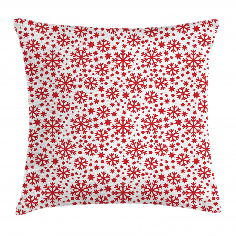 Star and Dot Pattern Pillow Cover