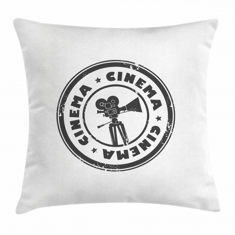 Camera and Cinema Pillow Cover
